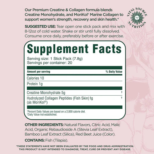 FleXi™ Creatine & Collagen Stick Packs