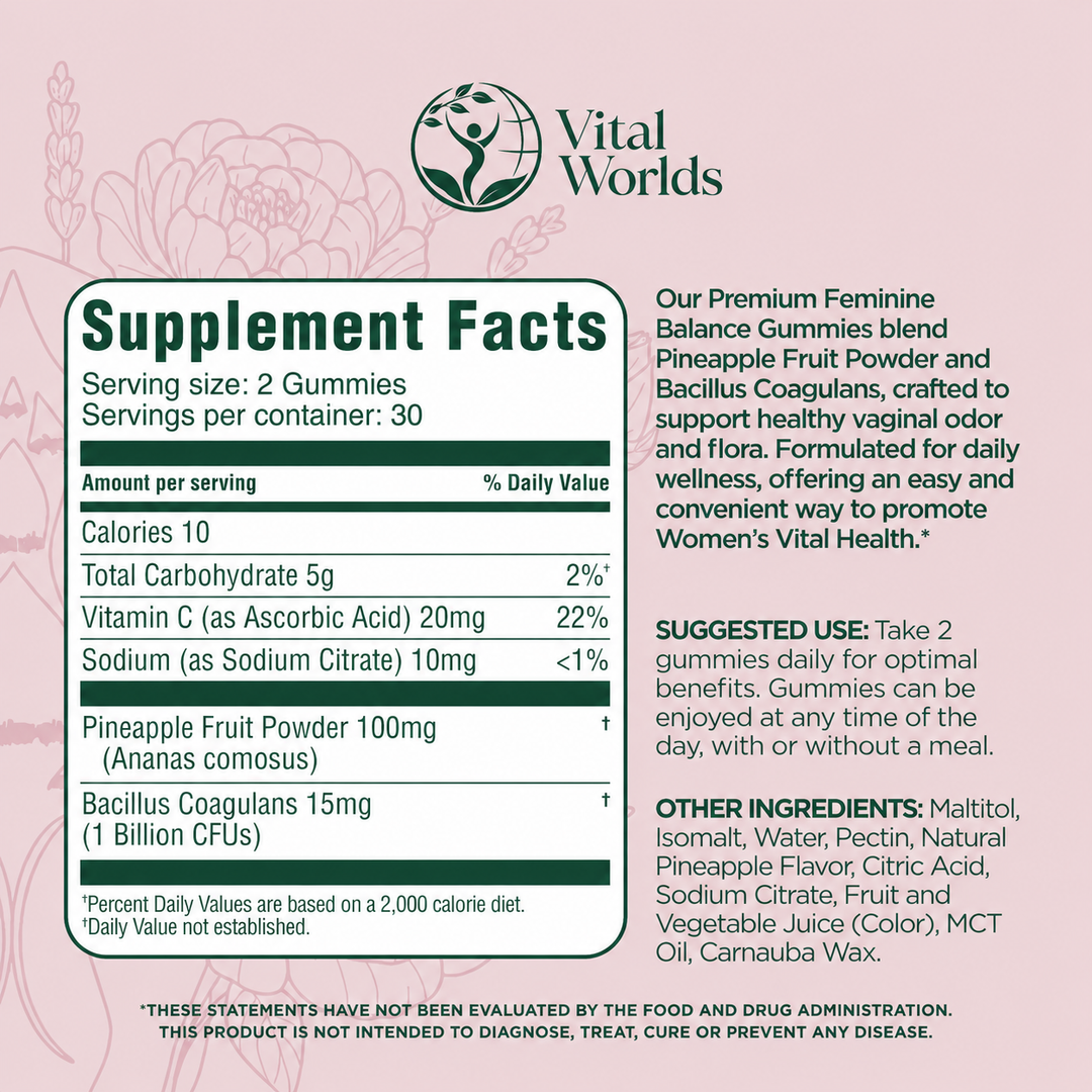Feminine Balance Gummies