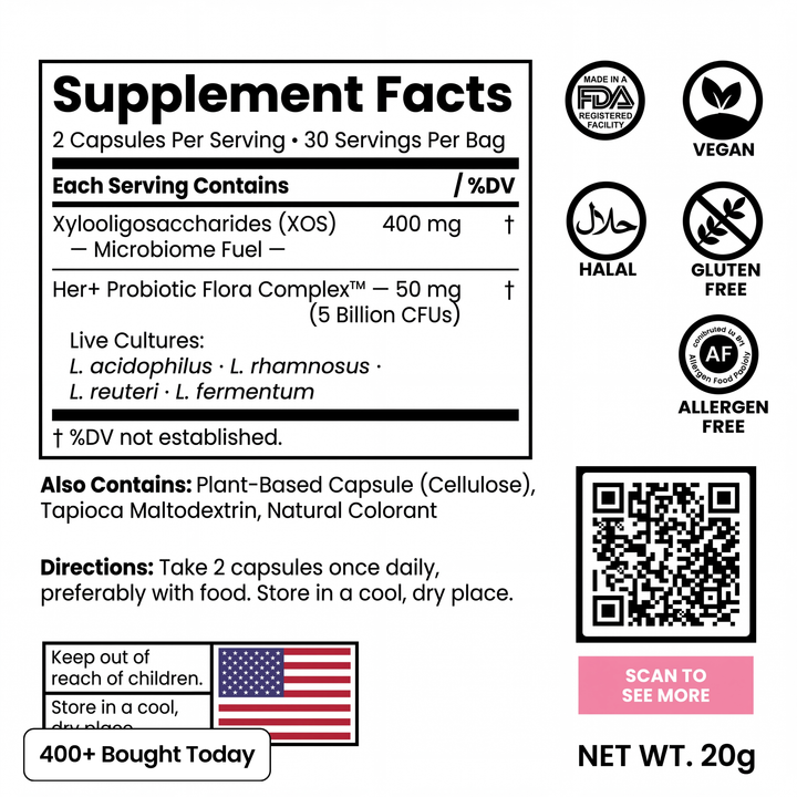 V-Probiotic for Healthy Odor & pH